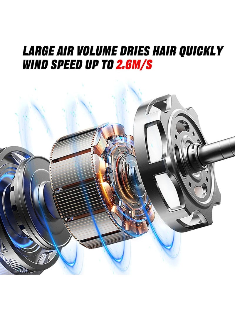 عام الشعر، فرشاة مجفف الشعر الدوارة، مصفف الشعر الساخن ذو الدوران الكامل 360 درجة - Image 3