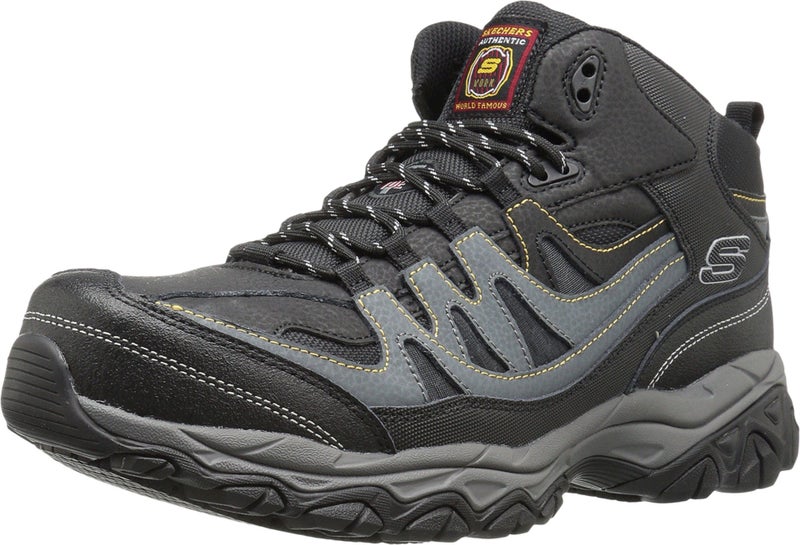 Skechers for Work Men's Holdredge Rebem Work Boot,Black/Charcoal,8.5 M US - Image 1