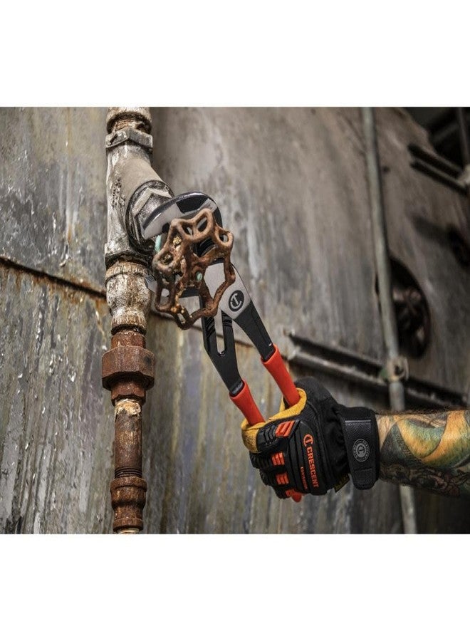 كريسنت كماشة كريسنت Z2 K9 ذات فك مستقيم ومقبض مغموس ولسان وأخدود - أداة يدوية لتحسين المنزل والميكانيكا والسباكة والإصلاح - 8 بوصات - RTZ28 - Image 4