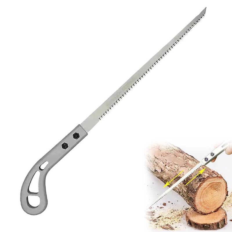 Mini chicken tail saw, sharp garden saw, woodworking hand saw, small household fine-tooth wall panel saw - Image 1