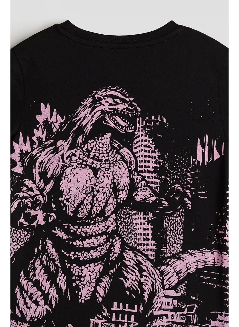 اتش اند ام Printed T-shirt