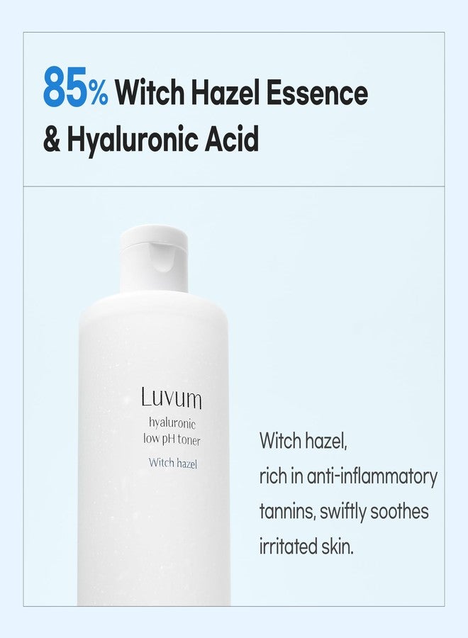 Luvum Witch Hazel Hyaluronic Low pH Toner, Witch Hazel, Hyaluronic Acid, pH 5.5, 10.15 fl. oz - Image 4