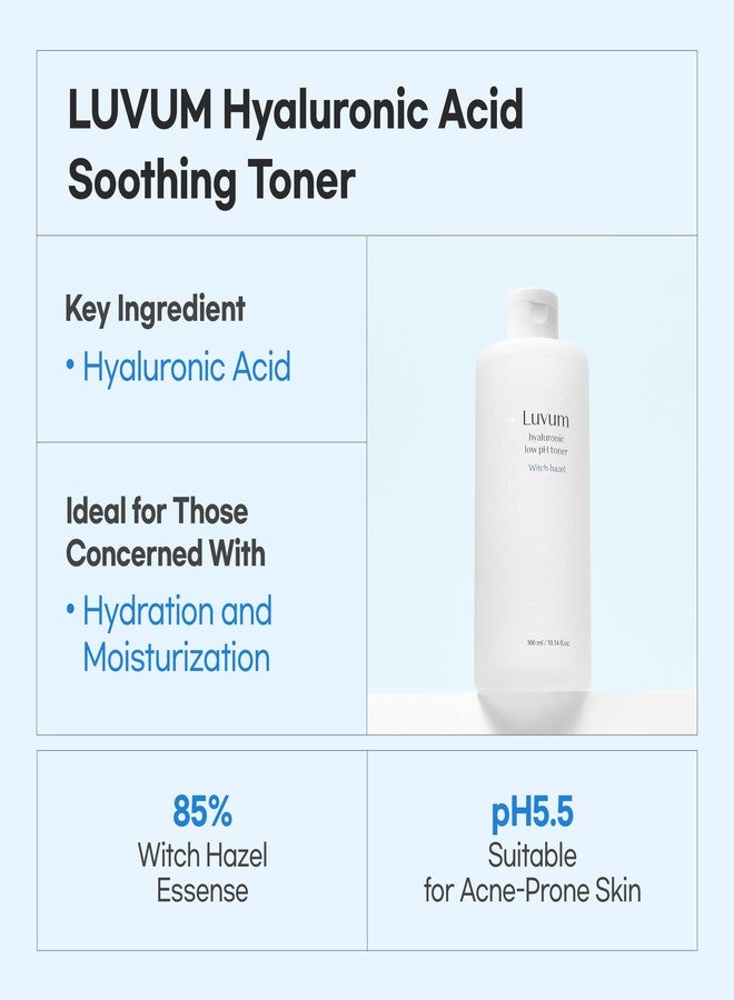 Luvum Witch Hazel Hyaluronic Low pH Toner, Witch Hazel, Hyaluronic Acid, pH 5.5, 10.15 fl. oz - Image 2