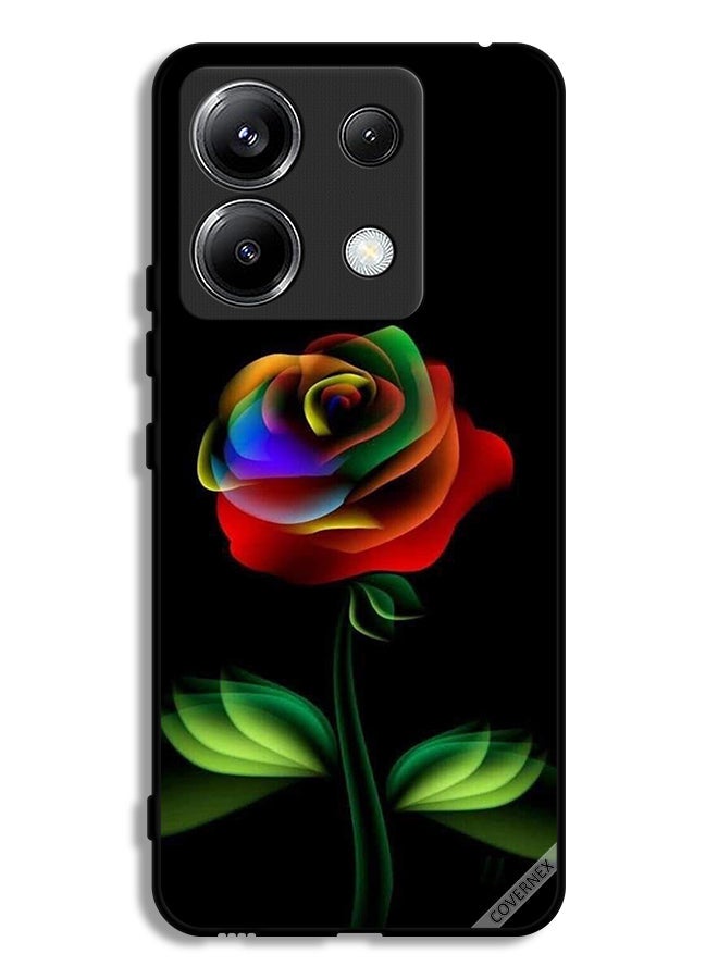 Covernex Xiaomi Redmi Note 13 Pro 5G Protective Case Cover Rainbow Color Rose - Image 1
