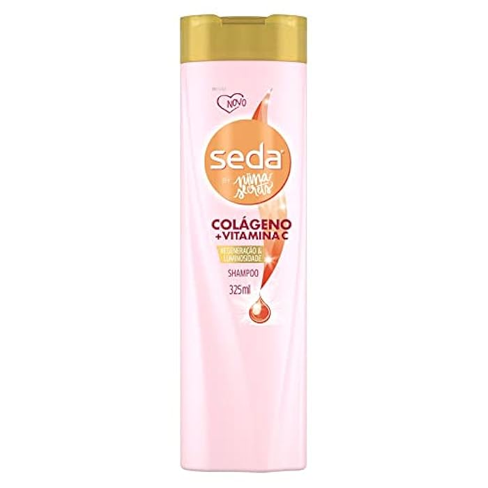 Seda - Linha Niina Secrets - Shampoo Colageno E Vitamina C 325 Ml - (Niina Secrets Collection - Colagen & Vitamin C Shampoo 11 Fl Oz) - Image 1
