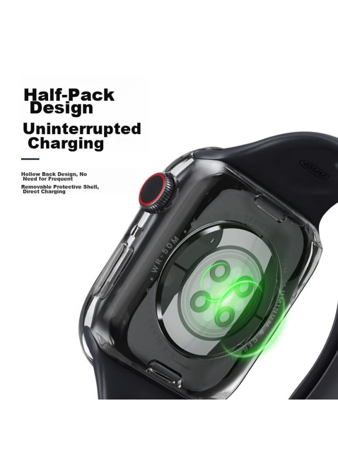 Bing Hong Binghong Compatible With Apple Watch Protective Case, For Apple Iwatch S9/8/7/se2/ultra2, Shockproof And Scratch-resistant, , Se/4/5/6/7-44mm - Image 3