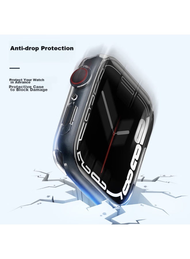 Bing Hong Binghong Compatible With Apple Watch Protective Case, For Apple Iwatch S9/8/7/se2/ultra2, Shockproof And Scratch-resistant, , Se/4/5/6/7-44mm - Image 4