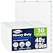 MILDPLUS Heavy Duty Underpads 40X60 Super Sized Chucks Pads 270 Grams Disposable Bed Pads with Strength Cloth Backing Extra Absorption Pads for Incontinence 100X152CM 30 Count Discreet Packaging - Image 1