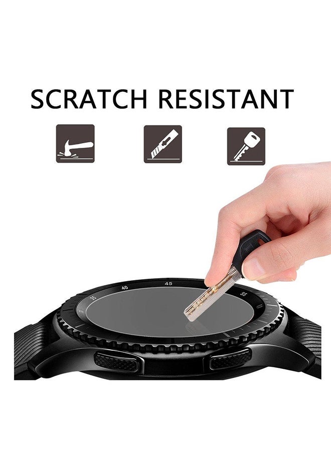 Voberry 4-Piece HD Protector Film For Samsung Gear S3 Frontier Clear - Image 4