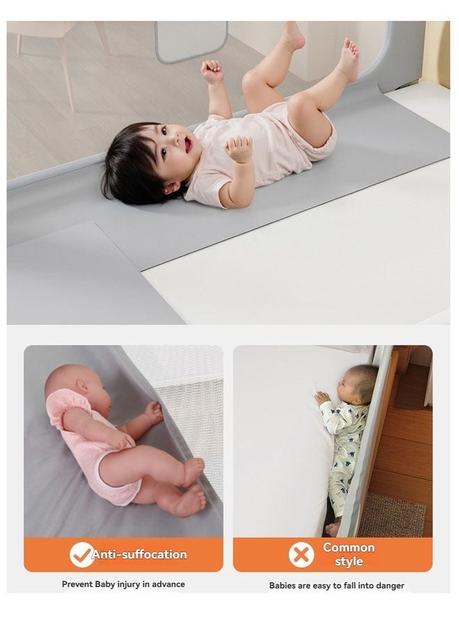Beauenty Bed Rails for Toddlers, with Headboard Rod -Height Adjustable Baby' Safety Bed Rails Guard (1-Piece) - Image 4