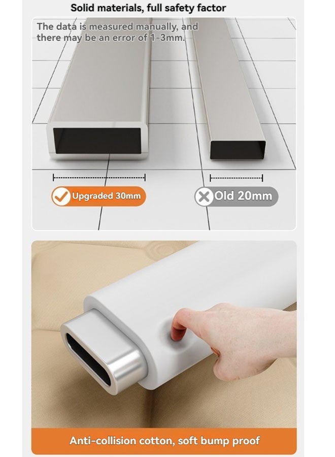 Beauenty Bed Rails for Toddlers, with Headboard Rod -Height Adjustable Baby' Safety Bed Rails Guard (1-Piece) - Image 5