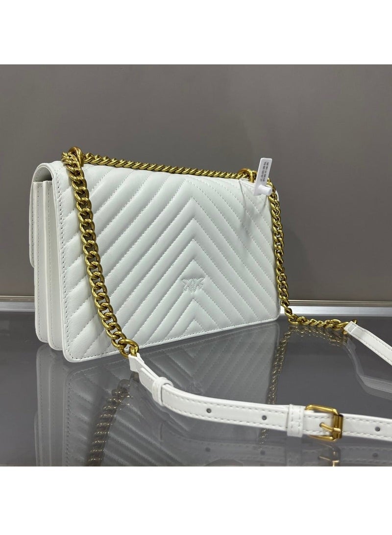 Pinko Chain Square Crossbody Shoulder Bag 27*18*7cm - Image 3