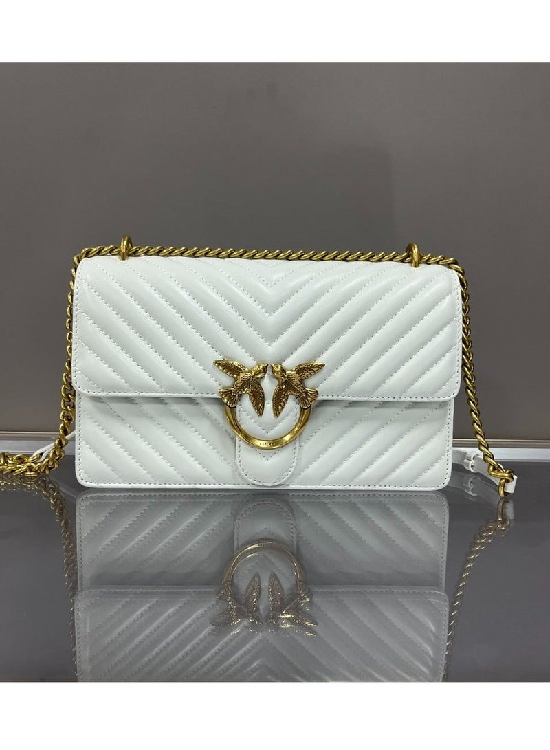 Pinko Chain Square Crossbody Shoulder Bag 27*18*7cm - Image 1