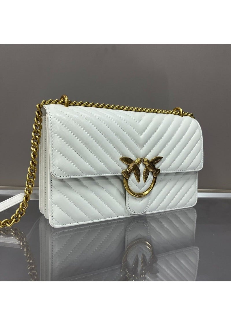 Pinko Chain Square Crossbody Shoulder Bag 27*18*7cm - Image 2