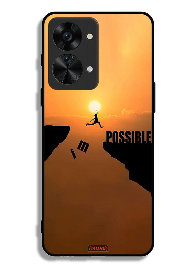 Tolwak OnePlus Nord 2T 5G Protective Case Cover I Am Possible - Image 2