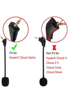 Generic استبدال ميكروفون الألعاب لسماعات الألعاب Kingston HyperX Cloud Alpha، ذراع ميكروفون سماعة الرأس 3.5 ملم  - Image 4