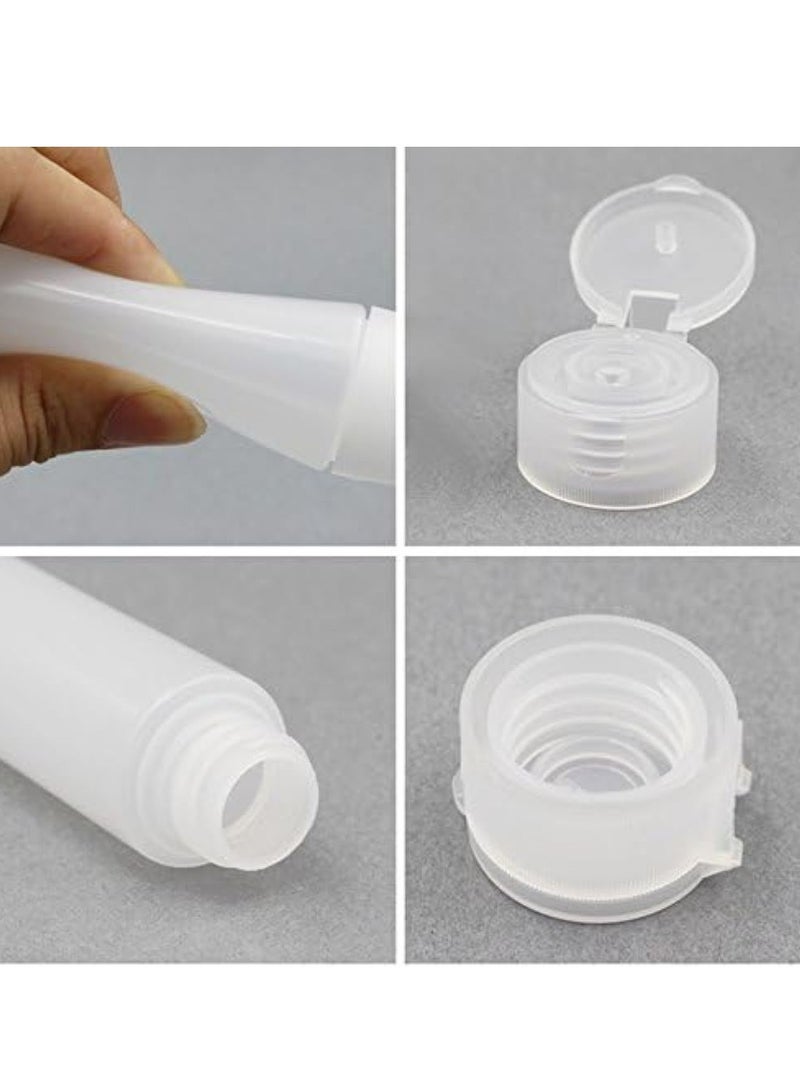 Oasisgalore 6-Pack Travel Size Plastic Squeeze Bottles, 30ml/1oz, TSA Approved for Liquids & Toiletries.  - Image 3