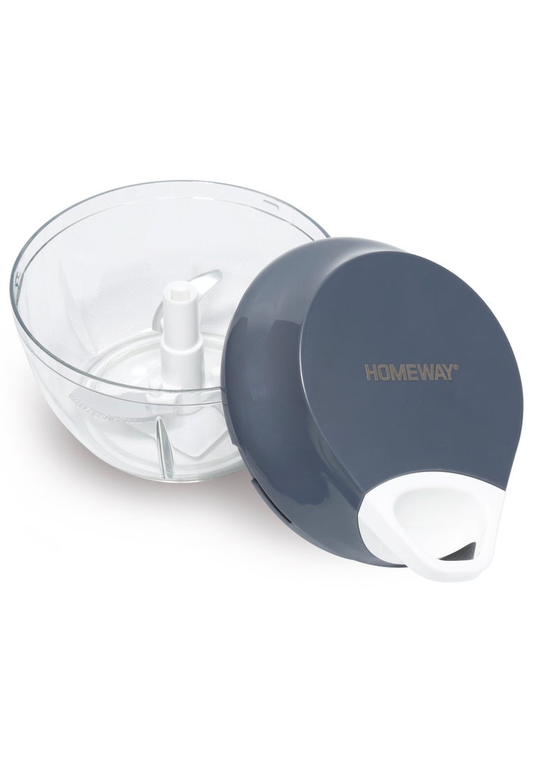 Homeway HOMEWAY 950ml Manual Chopper – Versatile Kitchen Tool for Effortless Chopping and Easy  Handling"  - Image 3