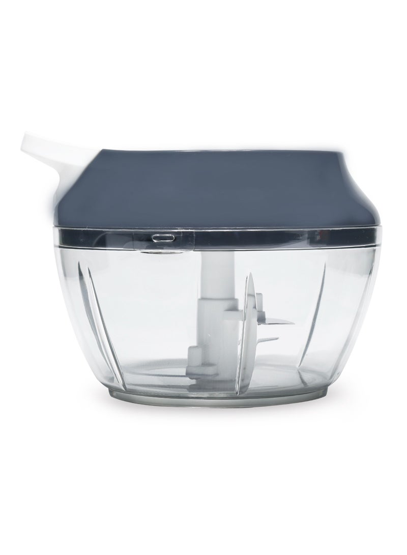 Homeway HOMEWAY 950ml Manual Chopper – Versatile Kitchen Tool for Effortless Chopping and Easy  Handling"  - Image 2