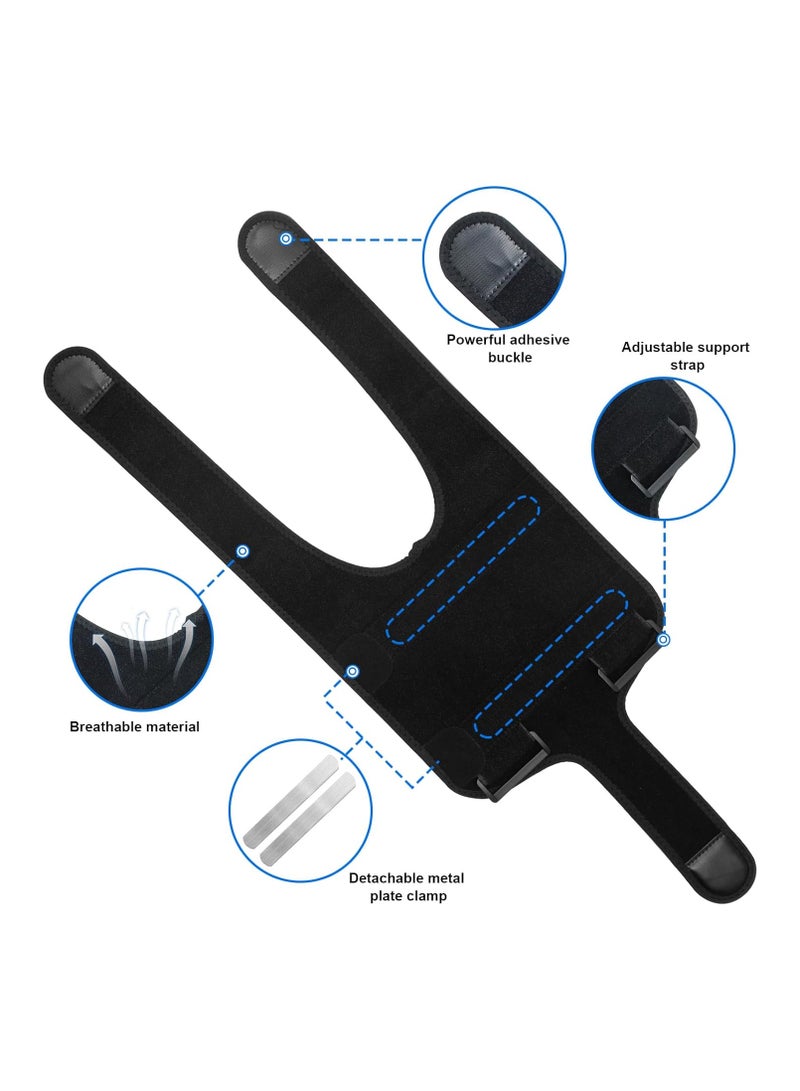 Elbow Brace for Ulnar Nerve Entrapment Splint, Elbow Splint, Cubital Tunnel Brace for Sleeping, Cubital Tunnel Syndrome Adjustable Stabilizer Elbow Support Fits - Image 3