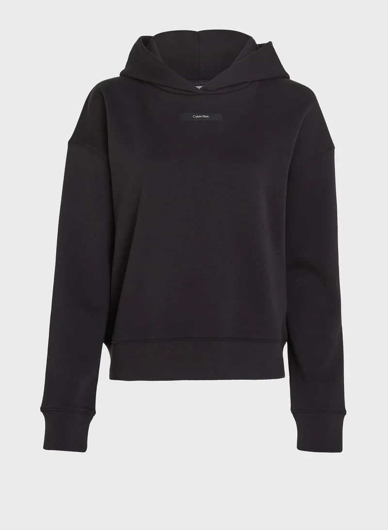 CALVIN KLEIN Logo Knitted Hoodie