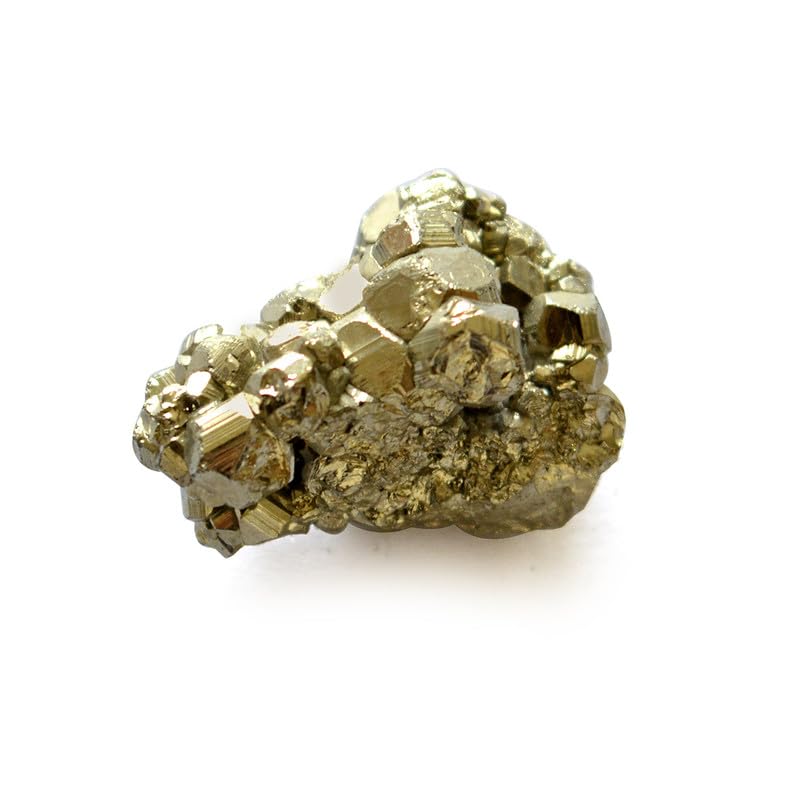 Crystu AAA Natural Certified Pyrite Rough Stone Pyrite Stone Original Pyrite Raw Stone Pyrite Raw Cluster from Peru Weight 60 gram - Image 2