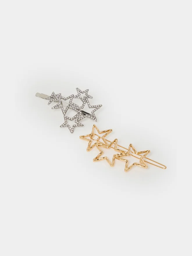 Styli Pack of 2 - Star Hair Pin