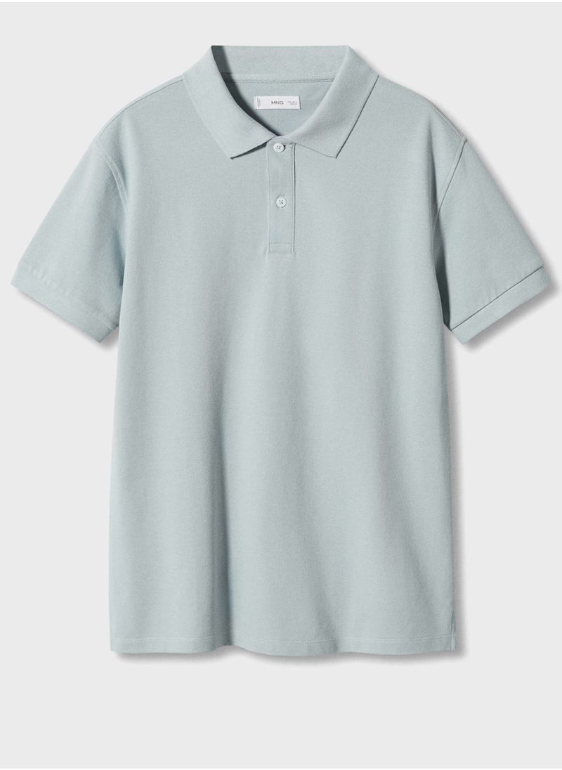 MANGO - Youth Essential Polo - Image 1