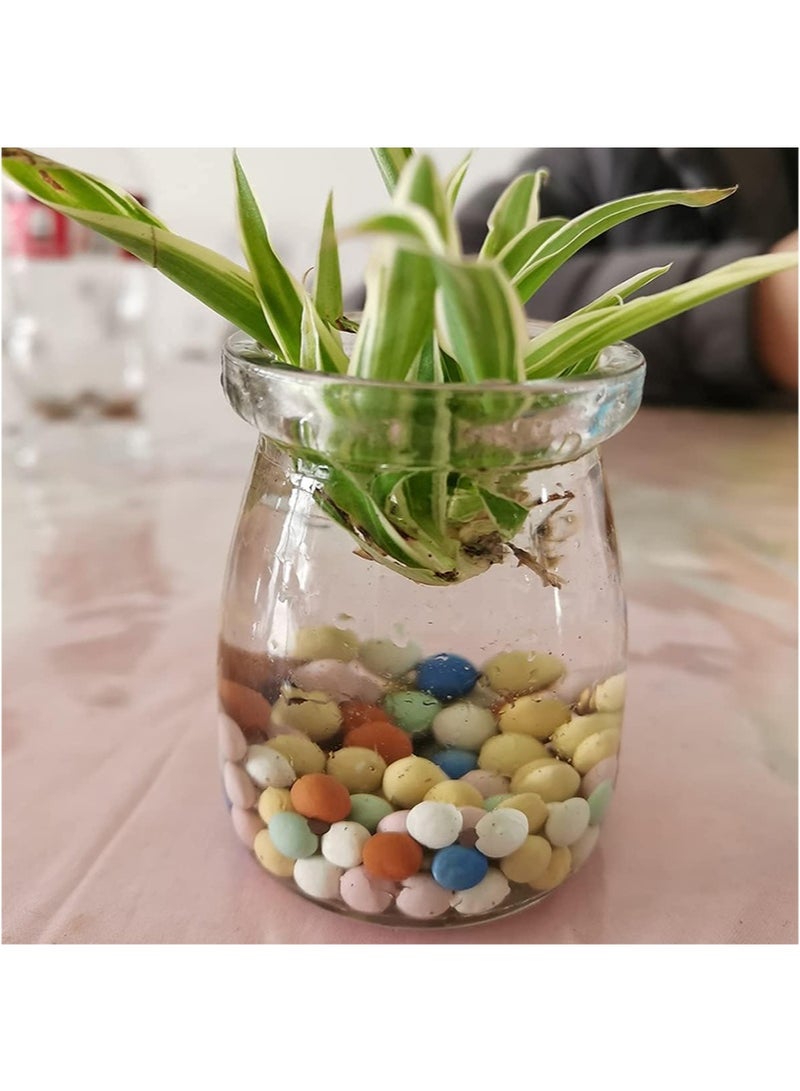 Aikanbo 400g Mini Muiti-Color Hydroponics Clay Pebbles，Upgraded 3mm-5mm Mix Hydro Ceramsite Balls，Horticultural Plant Decorative Rocks for Aquaponics，Drainage Water，Purification，Cultivation - Image 4