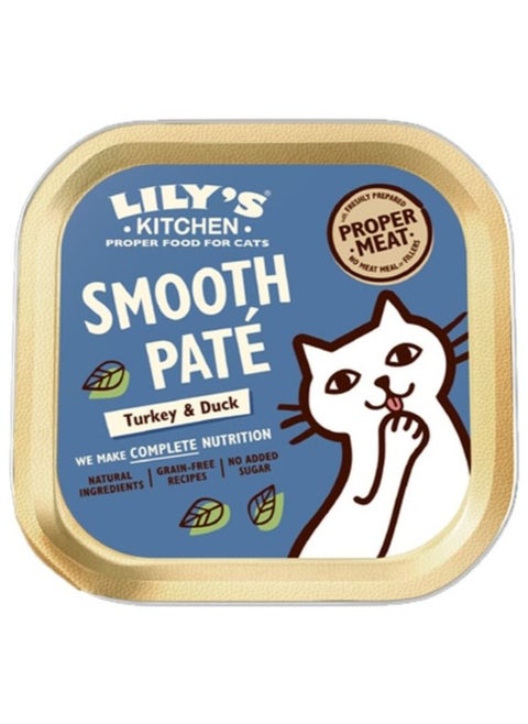 Smooth Turkey and Duck Pate Cat Wet Food 85g
