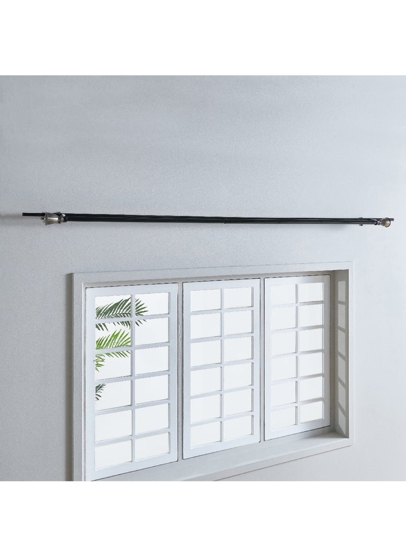 Home Box Coy 25 mm Extendable Double Curtain Rod 320 x 2.5 cm  - Image 2