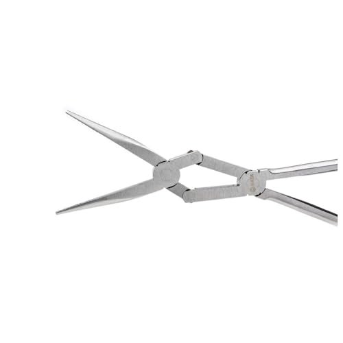 SATA Straight Body Double X-Pliers, with Green Handles & A Long-Nose Design for Access in Tight Spaces - ST70711 - Image 3