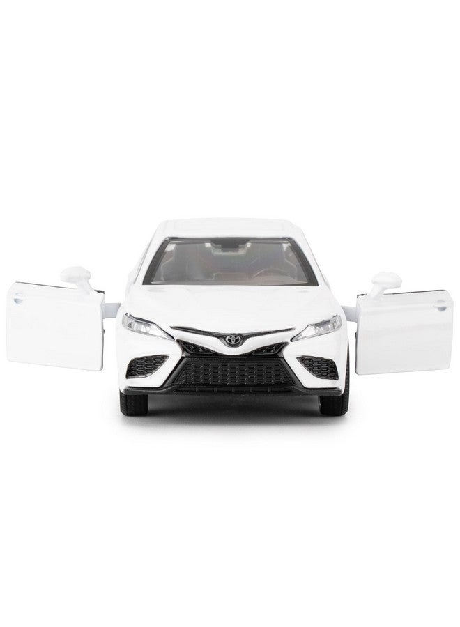 RMZ City 1:36 Camry XSE Car Model, Diecast Pull Back Model Toy Car, Doors Open, Collection Kids Toy for Aged 3 and up, Gift White - Image 5