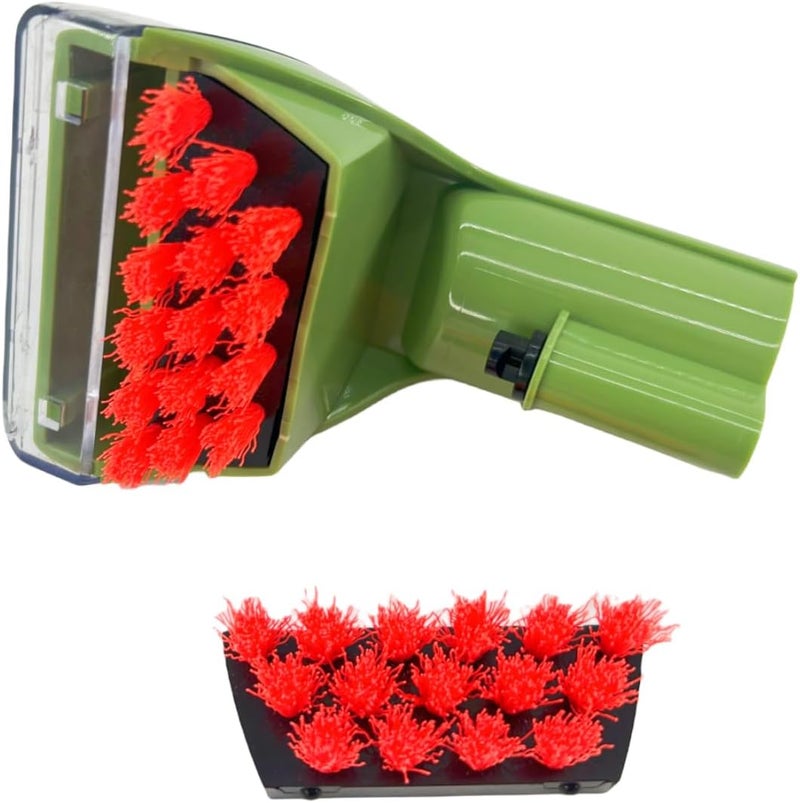 QINAN 1400 قطع غيار وملحقات متوافقة مع bissell 1400B 3194 3353 2458 3588F 1986 1425 أداة فرشاة البقع الصعبة ملحقات خضراء (أخضر 1+1) - Image 1