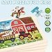 LACCHOUFEE Wooden Farm Puzzles for Kids Age 3 4 5 Year Old 4 Pack 24 Pcs Montessori Toddler Jigsaw Puzzles for Girl boy Activities Preschool Learning Educational Birthday Gift - Image 4