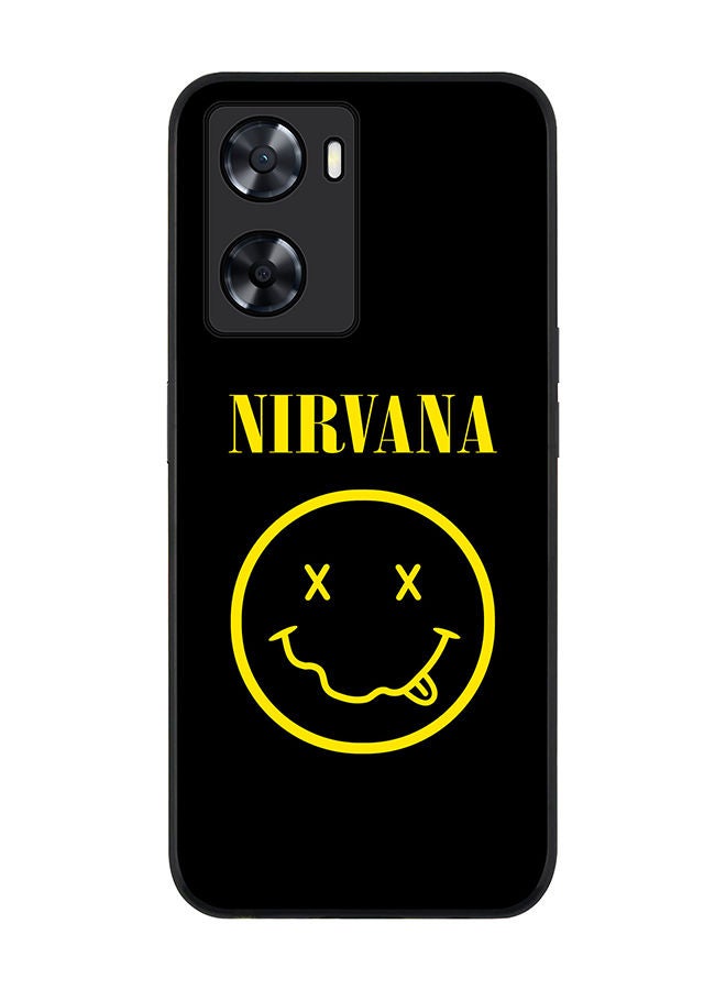 Stylizedd Rugged Black edge case for Oppo A57 4G/Oppo A77 4G/Oppo A77s Slim fit Soft Case Flexible Rubber Edges Anti Drop TPU Gel Thin Cover - Nirvana - Image 1