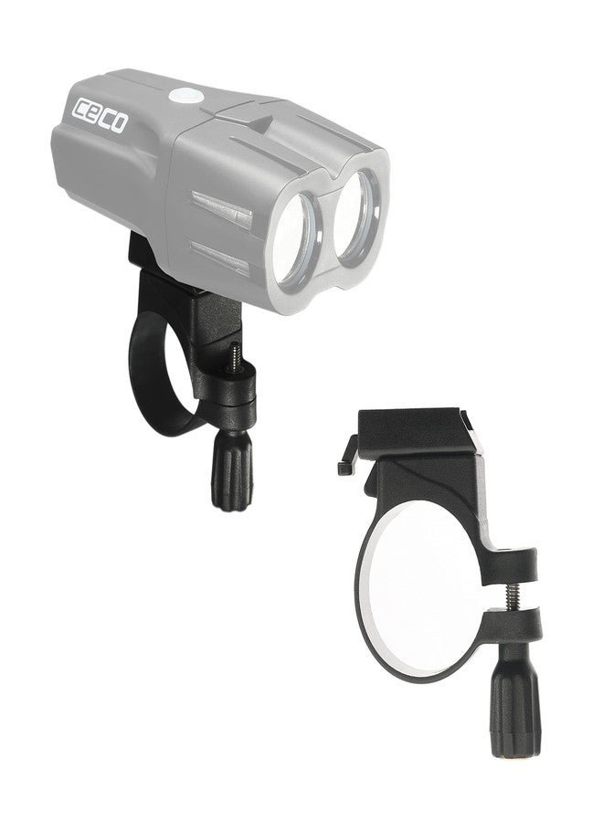 CECO USA F2000 and F1700 Series Headlight Hard Handlebar Mount, Heavy Duty Hard Mount Clamps to 22 to 32mm Diameter Bicycle Handlebars, for F Series Bicycle Light Only, OEM, Original, Quality - Image 1
