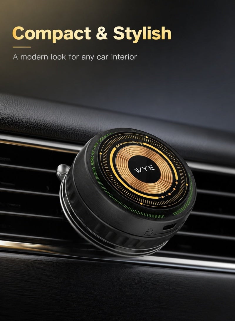 WYE 15W Wireless Charging Car Phone Mount, Fast Charger, 360 Adjustable, Model Y-H71 - Image 2