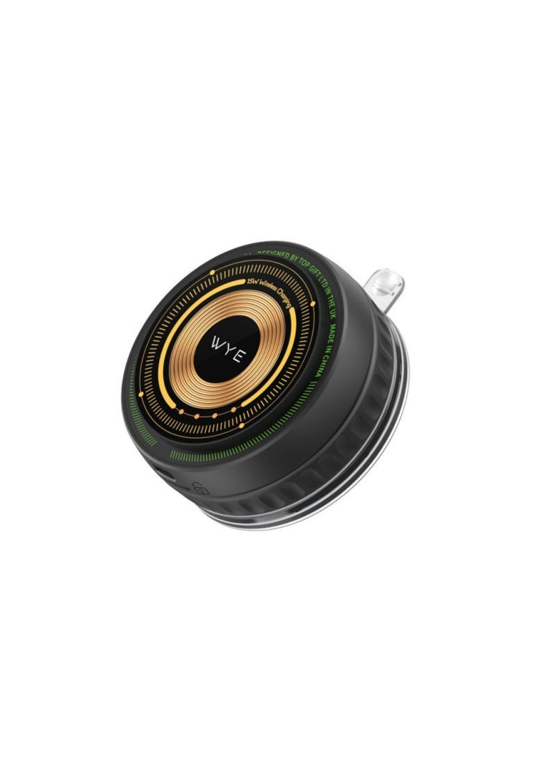 WYE 15W Wireless Charging Car Phone Mount, Fast Charger, 360 Adjustable, Model Y-H71 - Image 4