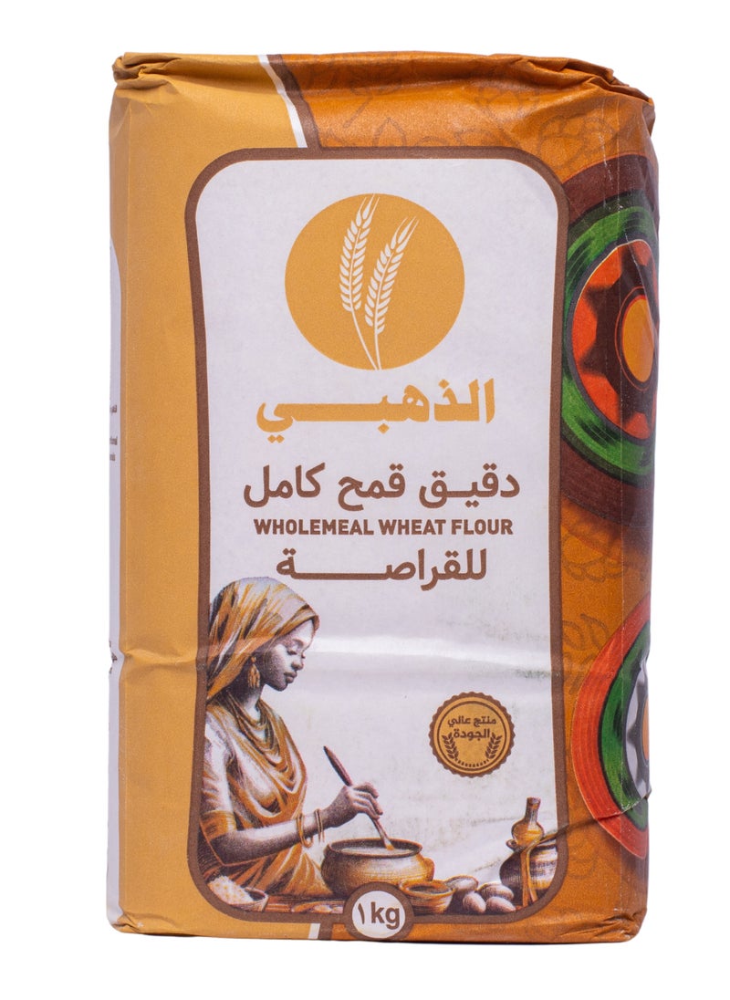 Generic 10 Whole Wheat Flour - 10 Kg | 100% Natural, Unprocessed, Additive-Free  - Image 2