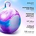 ZOOJOY Hopper Ball 2 Pack 18 in Bouncy Ball with Handle for Kids Clouds Girls Toys for Active Play Indoor Outdoor Hopping Toys Girls Boys Easter Baster Stuffers Gifts for 3 4 5 6 7 8 Yr Old - Image 4