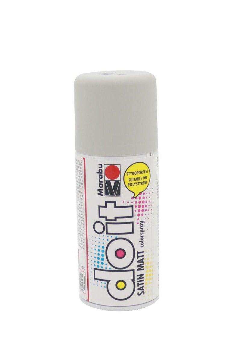Marabu Do-it Satin Matt Weatherproof Spray Paint Stone Grey150.00 ml