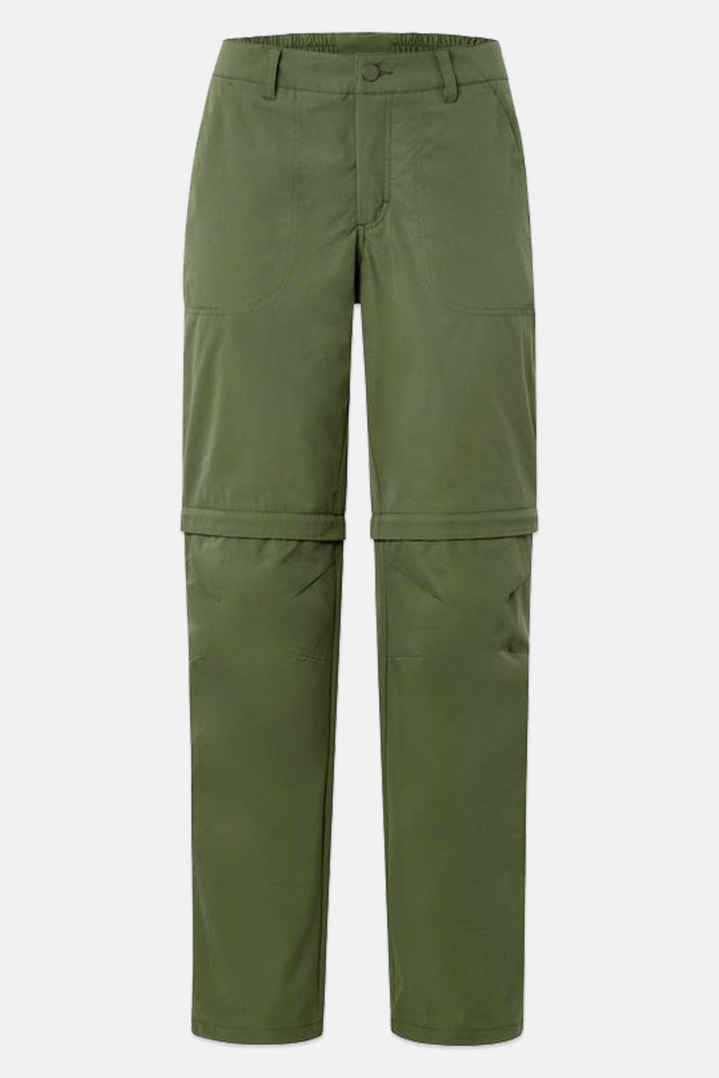 Tchibo Women Sportswear Fit Solid Outdoor Track Pants, Green  - Image 2