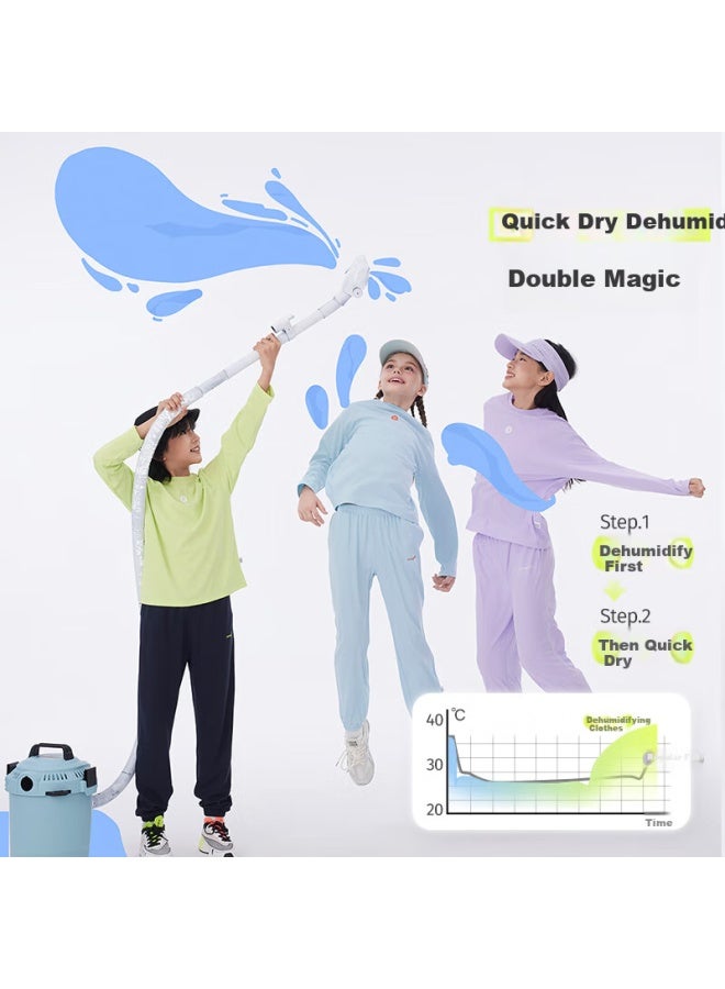 Onmygame Quick-dry Kids Sports Pants For Boys And Girls Summer Long Pants Light Mist Purple 150 - Image 1