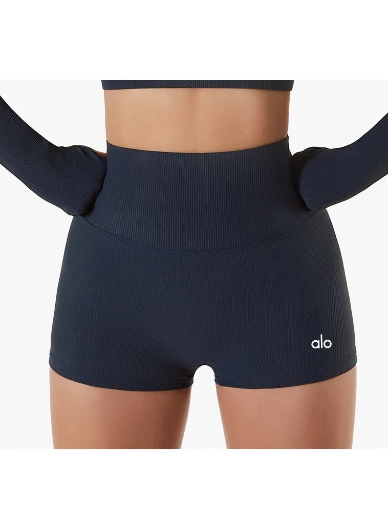 alo ALO elasticated breathable ultra-thin yoga shorts  - Image 1
