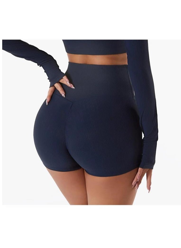 alo ALO elasticated breathable ultra-thin yoga shorts  - Image 3