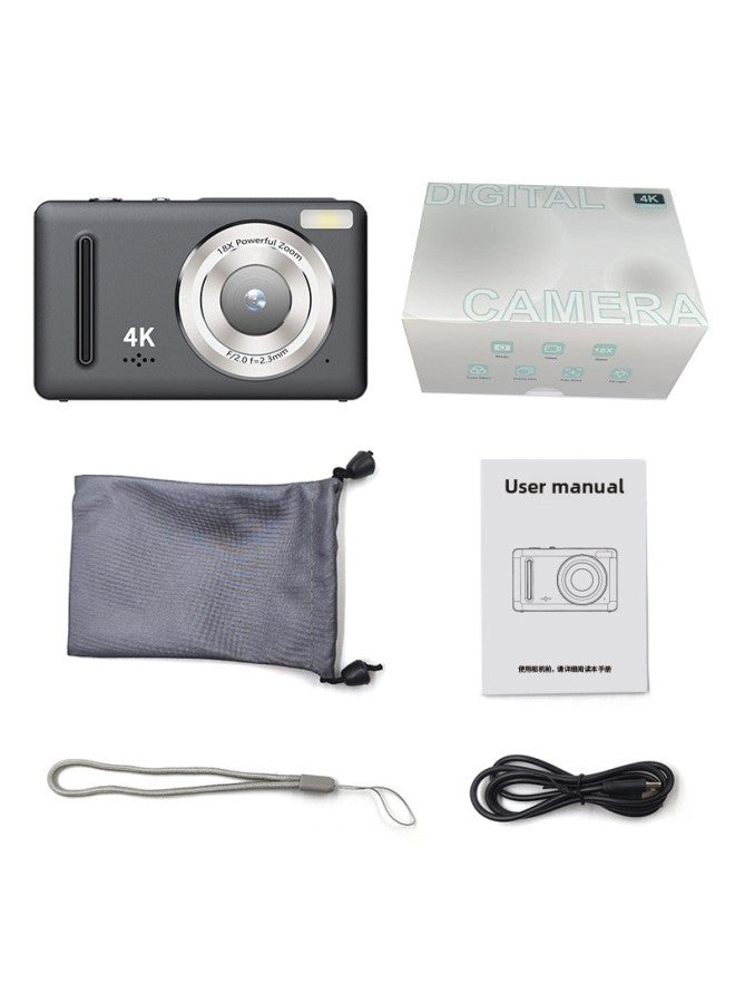 Generic Ccd Digital Camera Student Party Hd Portable Recording Camera Travel Portable Small Photography Card Camera-Body Color:128G Card For Camera  - Image 3