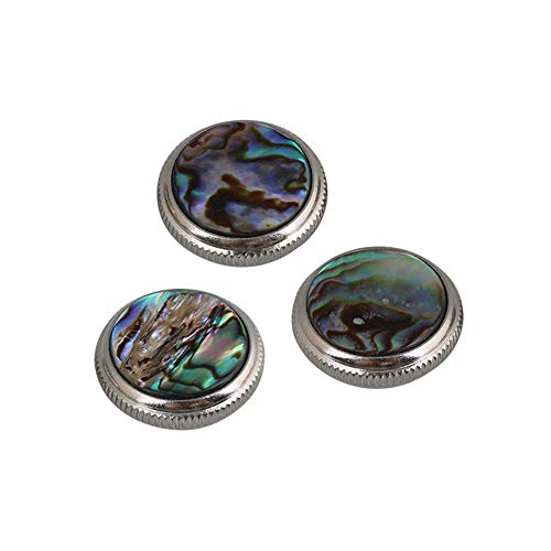 Mxfans 3pcs Abalone Shell Finger Key Buttons Colorful for Trumpet Replacement - Image 1