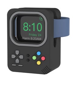 Y&D Charging Stand Compatible with Apple Watch Ultra SE2 Series 8 7 6 SE 5 4 3 2 1 (49mm, 45mm, 44mm, 42mm, 41mm, 40mm, 38mm) Silicone Holder Dock, Supports Nightstand Mode  - Image 1