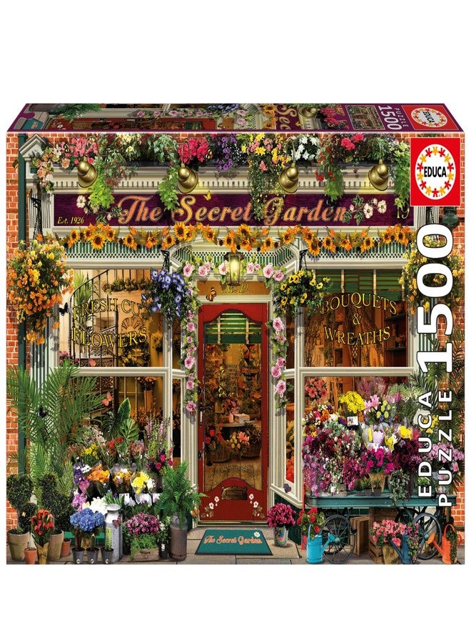 Educa - The Secret Garden | 1500 Piece Puzzle for Adults. Measurements: 33,46" x 23,62". 14 Years Old (19940) - Image 1